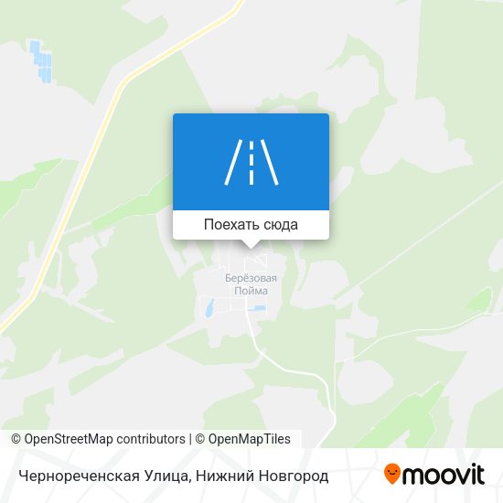 Карта Чернореченская Улица