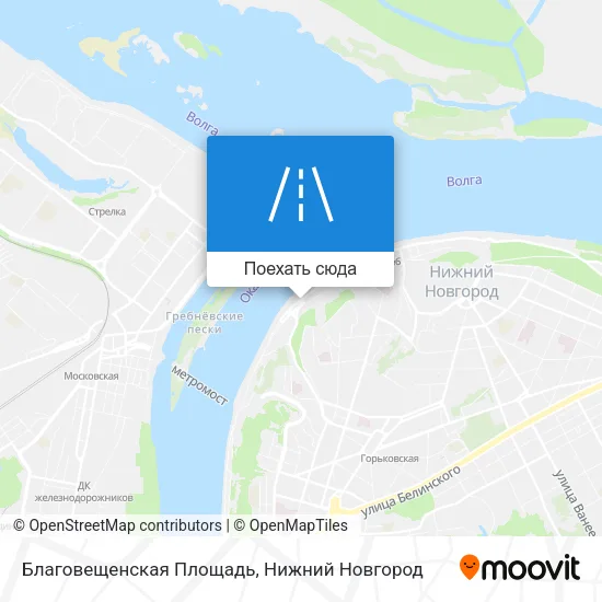 Карта Благовещенская Площадь