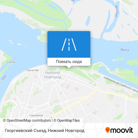 Карта Георгиевский Съезд