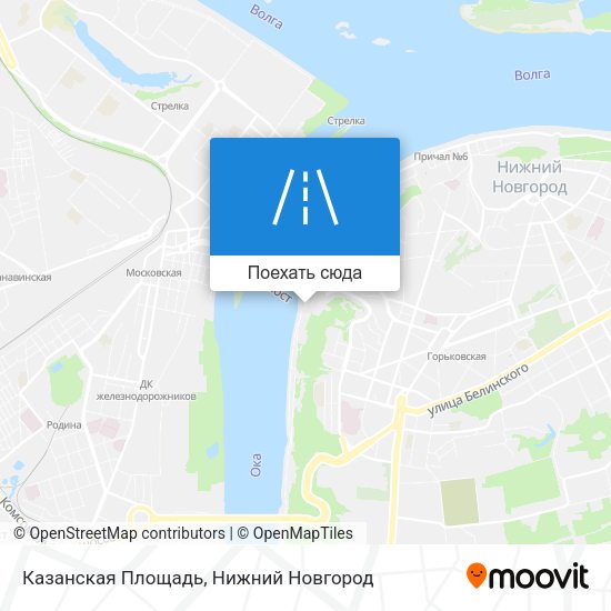 Карта Казанская Площадь