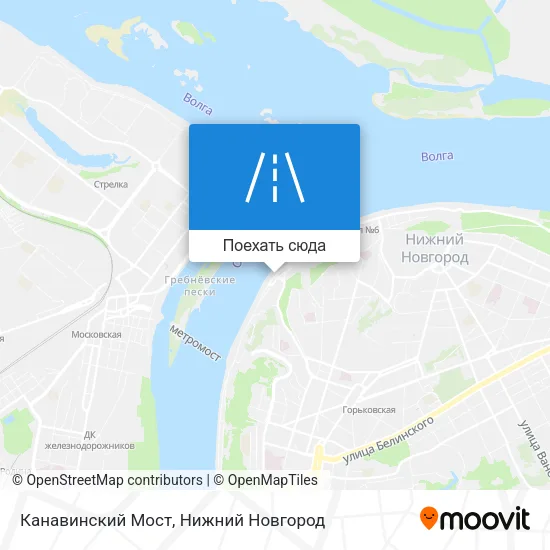 Карта Канавинский Мост