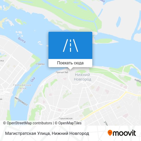Карта Магистратская Улица