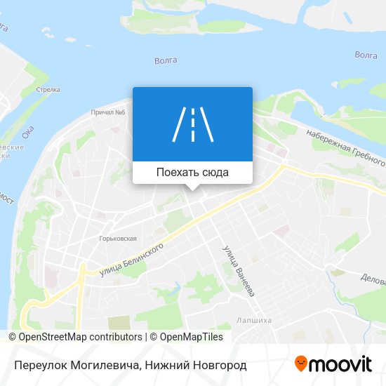 Карта Переулок Могилевича