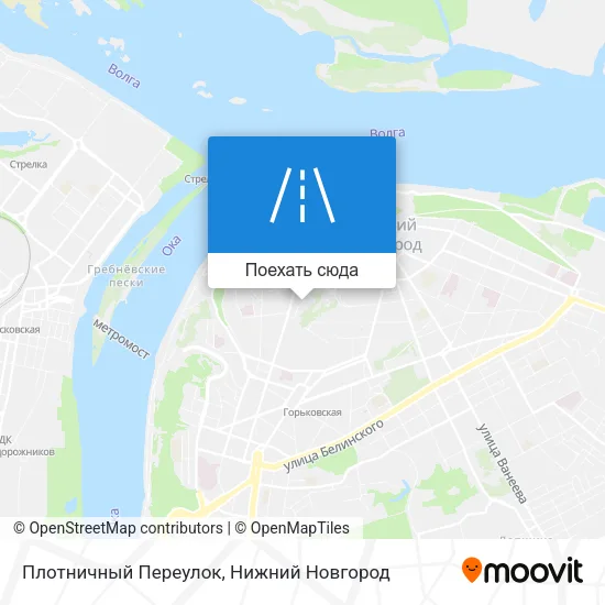 Карта Плотничный Переулок