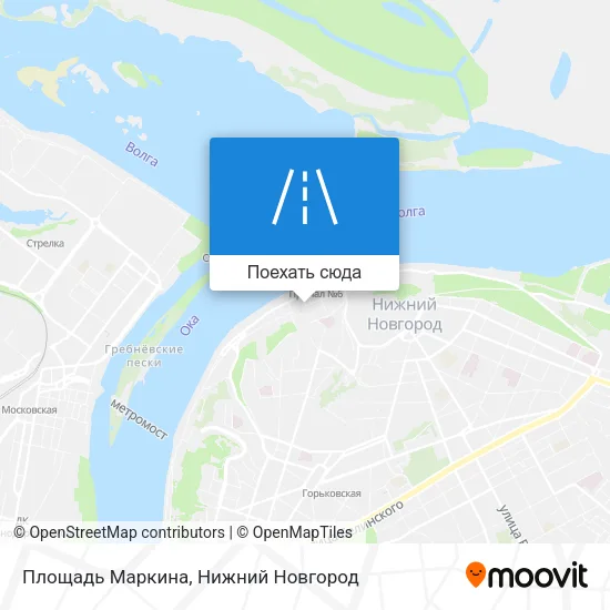 Карта Площадь Маркина
