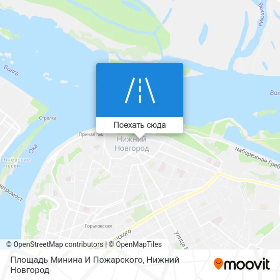 Карта Площадь Минина И Пожарского