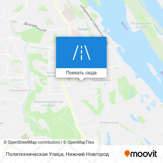 Карта Политехническая Улица