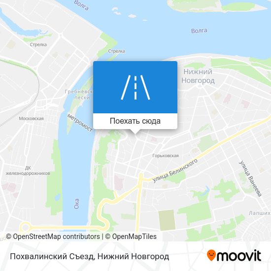 Карта Похвалинский Съезд