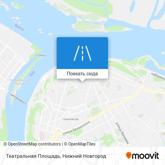 Карта Театральная Площадь