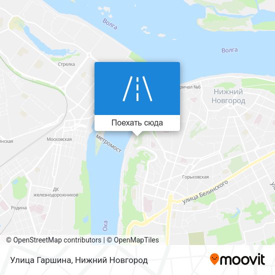 Карта Улица Гаршина
