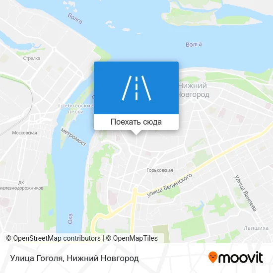 Карта Улица Гоголя
