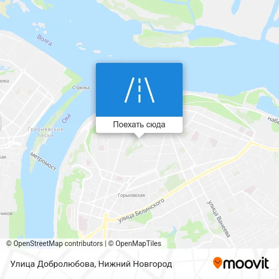 Карта Улица Добролюбова