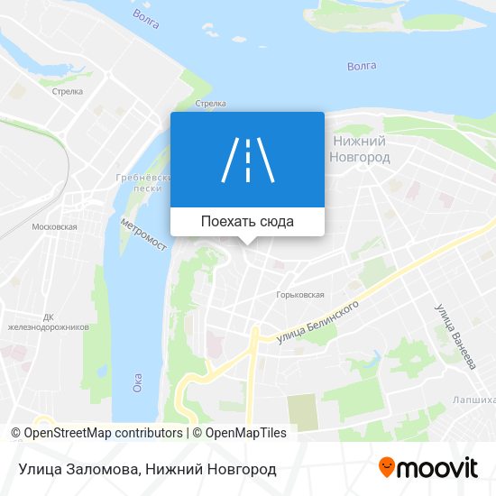 Карта Улица Заломова