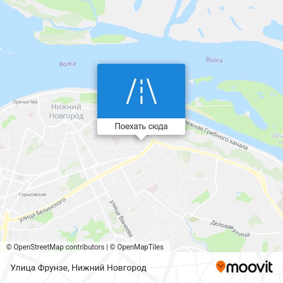 Карта Улица Фрунзе