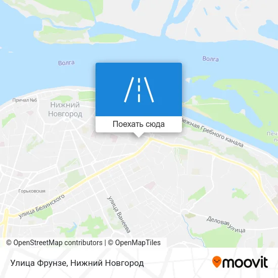 Карта Улица Фрунзе