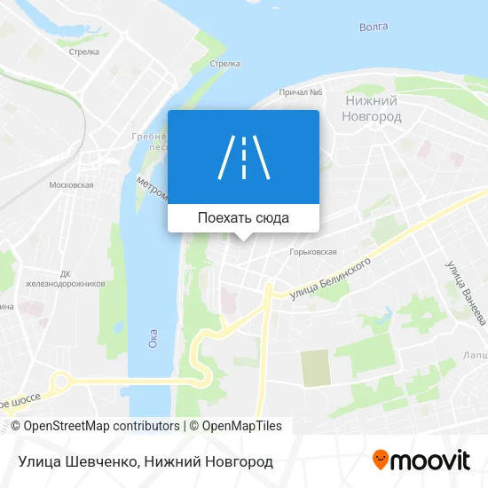 Карта Улица Шевченко