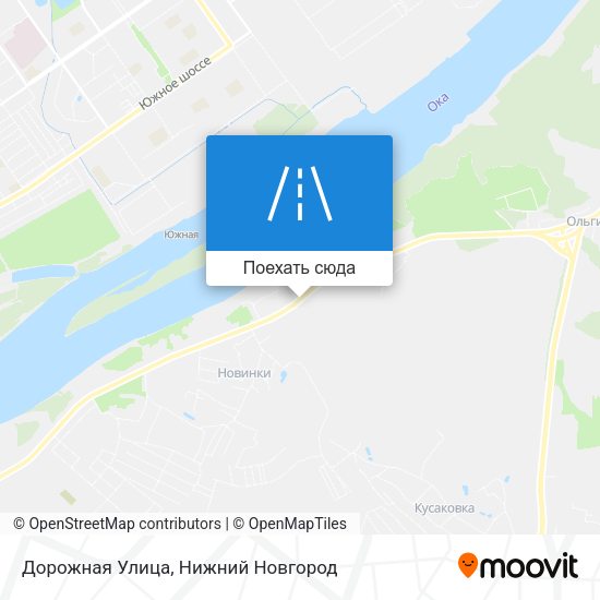 Карта Дорожная Улица