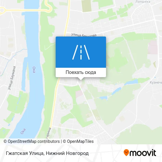 Карта Гжатская Улица