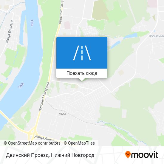 Карта Двинский Проезд