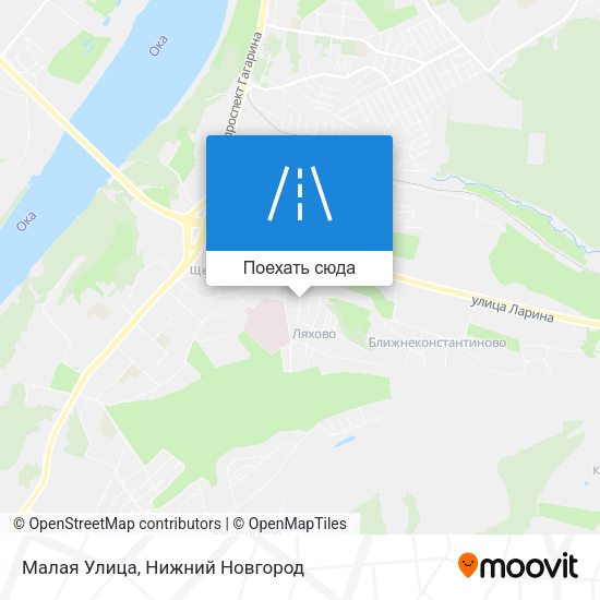 Карта Малая Улица