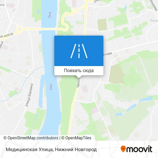 Карта Медицинская Улица