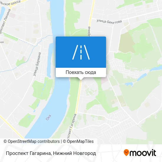 Карта Проспект Гагарина
