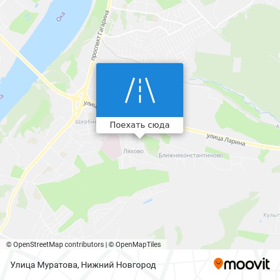Карта Улица Муратова