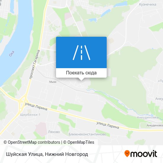Карта Шуйская Улица