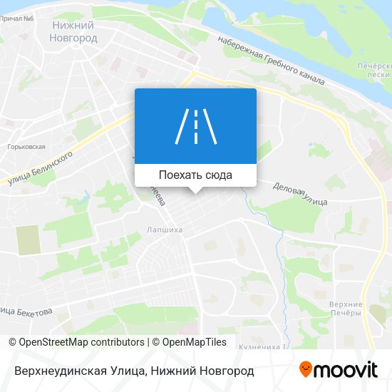 Карта Верхнеудинская Улица