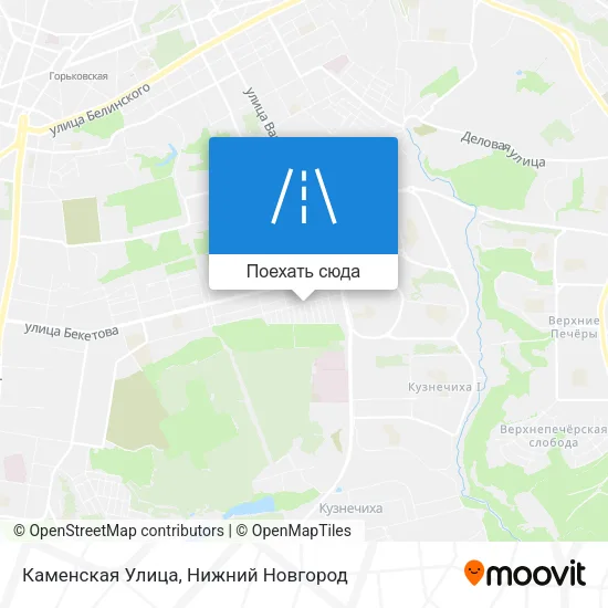 Карта Каменская Улица