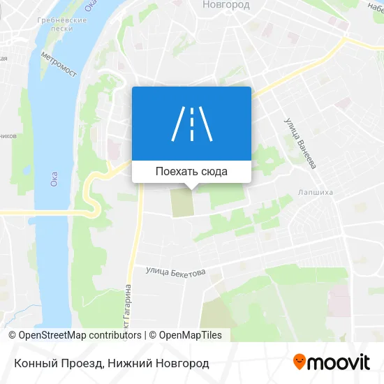 Карта Конный Проезд