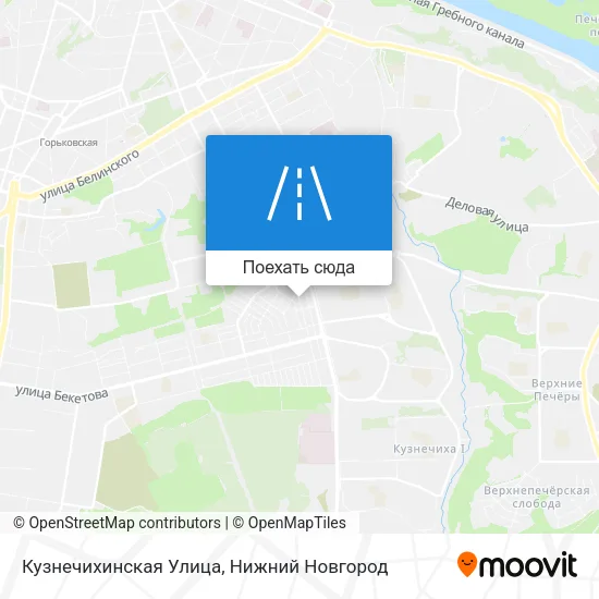 Карта Кузнечихинская Улица