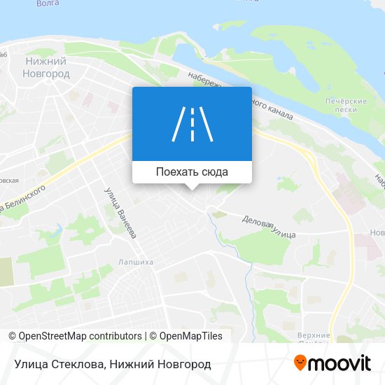 Карта Улица Стеклова