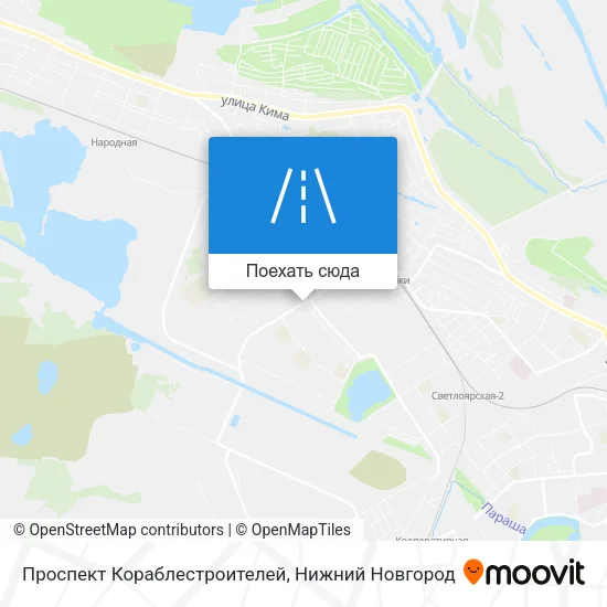 Карта Проспект Кораблестроителей