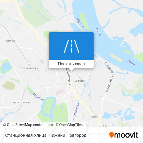 Карта Станционная Улица