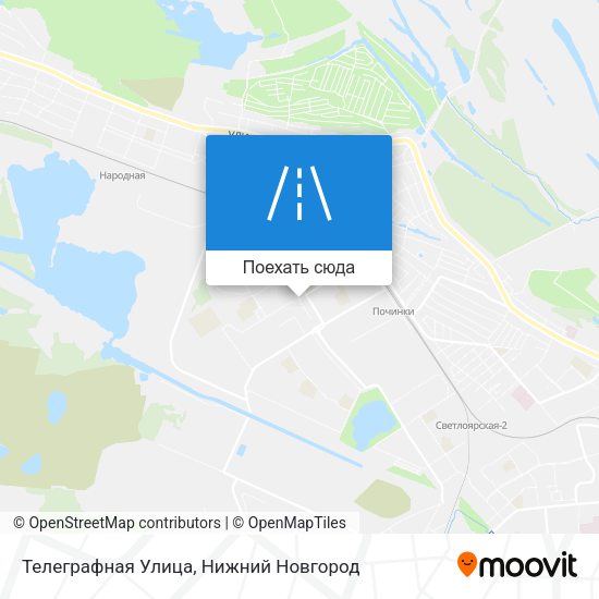 Карта Телеграфная Улица