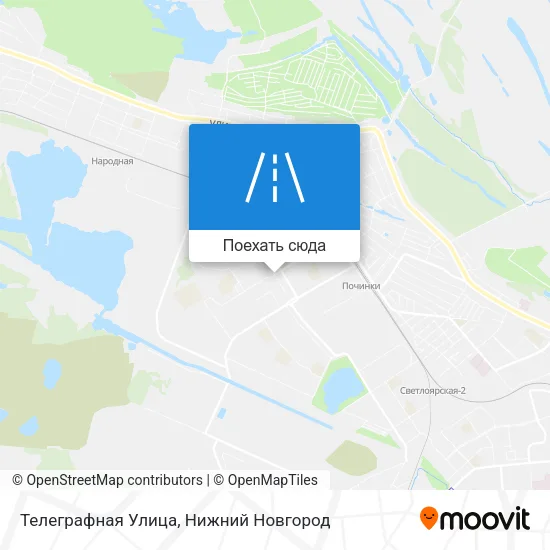 Карта Телеграфная Улица