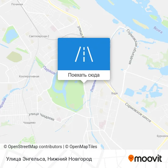 Карта Улица Энгельса
