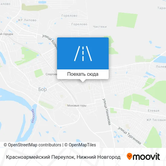 Карта Красноармейский Переулок