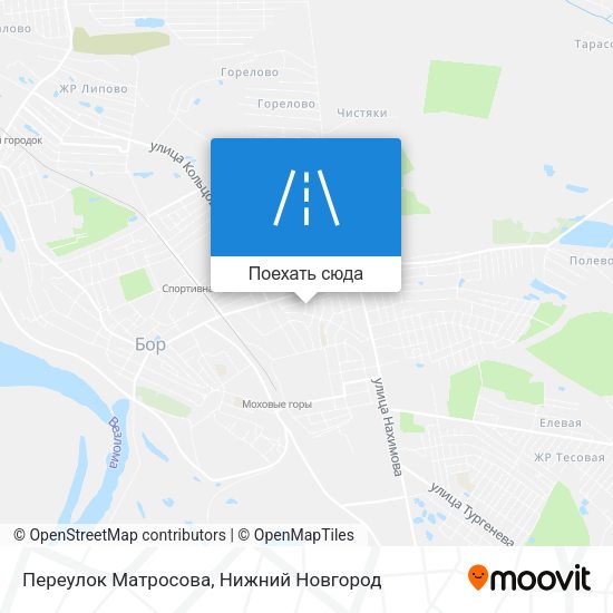 Карта Переулок Матросова