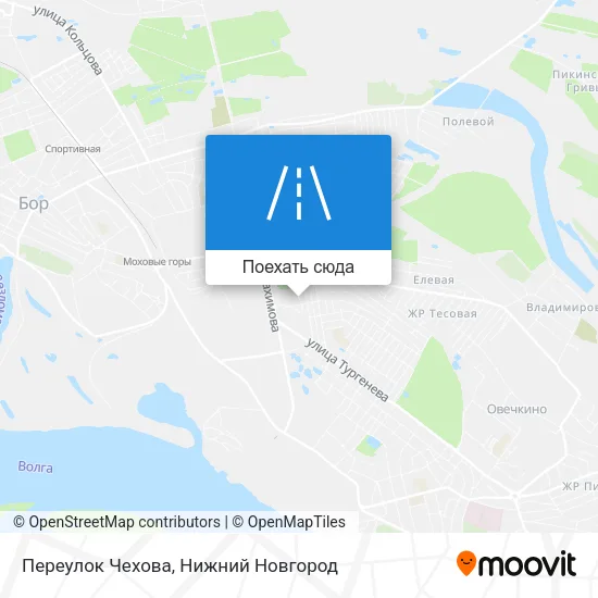 Карта Переулок Чехова