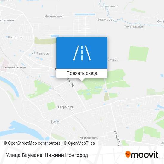 Карта Улица Баумана