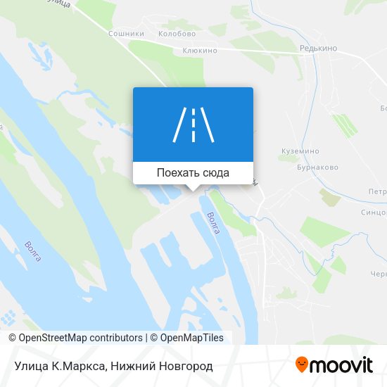 Карта Улица К.Маркса