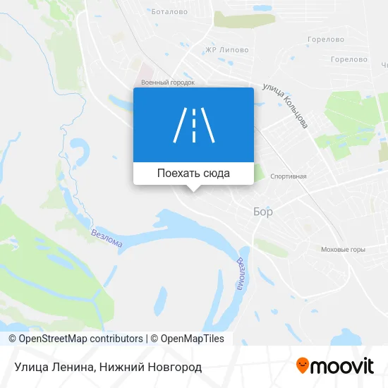 Карта Улица Ленина