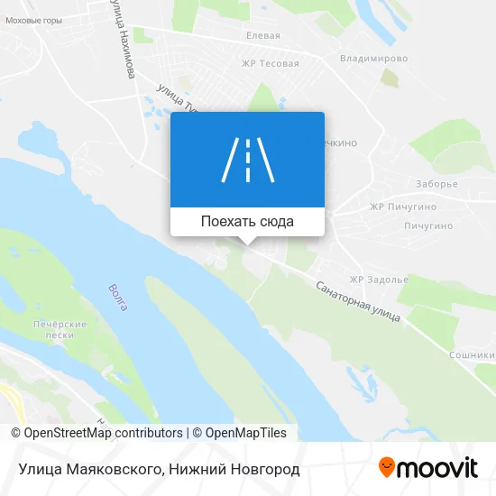 Карта Улица Маяковского