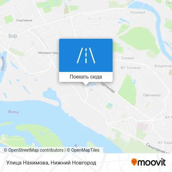 Карта Улица Нахимова