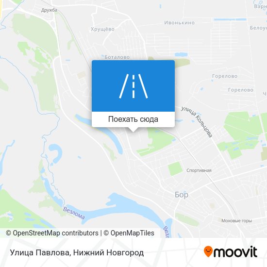 Карта Улица Павлова