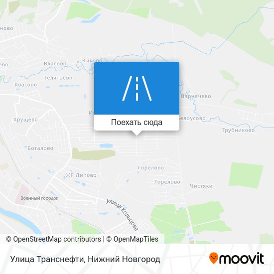 Карта Улица Транснефти