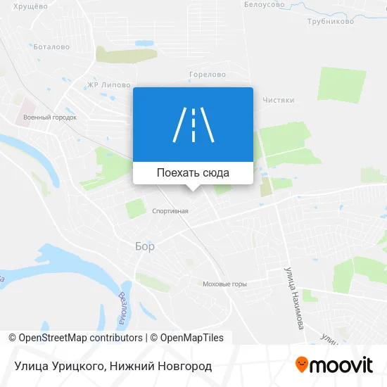 Карта Улица Урицкого