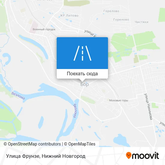 Карта Улица Фрунзе